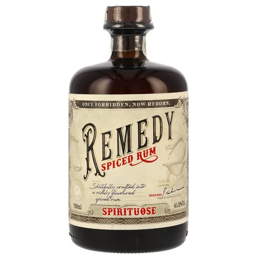 Remedy Spiced Rum Neue Ausstattung