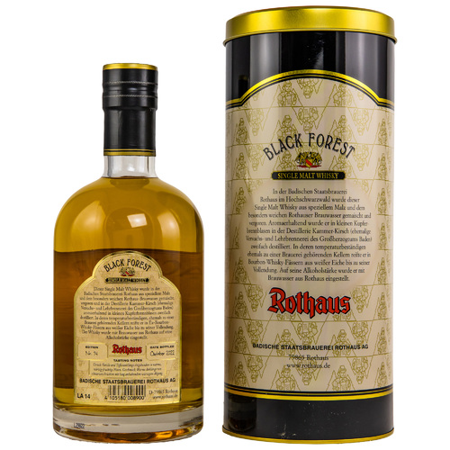 Rothaus Black Forest Single Malt Whisky (2022)