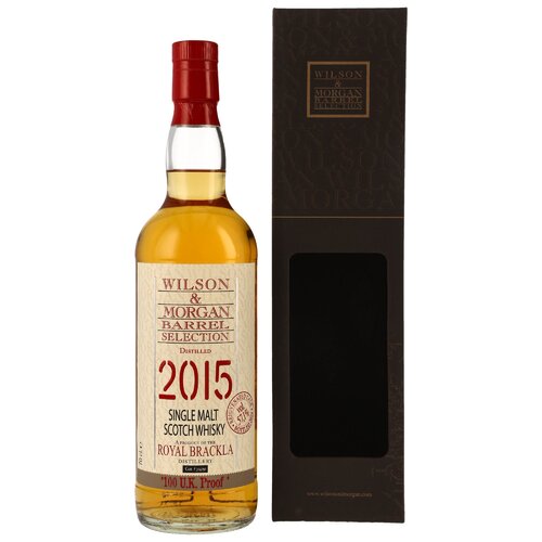 Royal Brackla 2015/2024 - Rejuvinated Cask 100 UK Proof #304290 - Wilson & Morgan