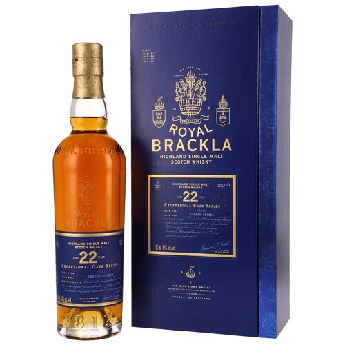 Royal Brackla 22 y.o. Tokaji Limited Edition #500000-500004