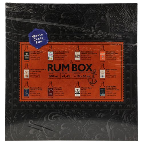 Rum Tasting Box 10x0,05l Neue Ausstattung