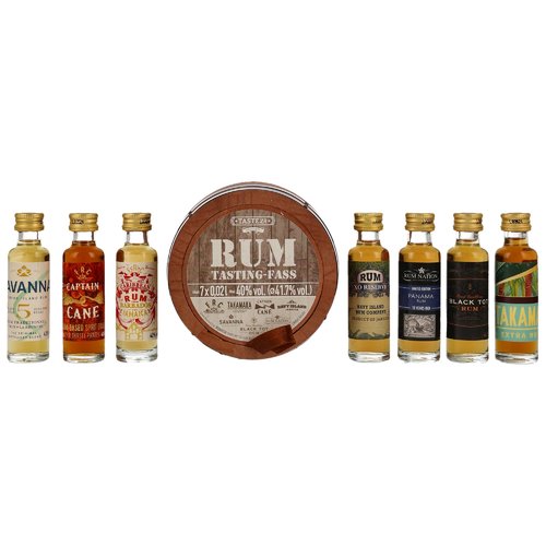 Rum Tasting Fass 7x 0,02l - Ich liebe Rum (2024)