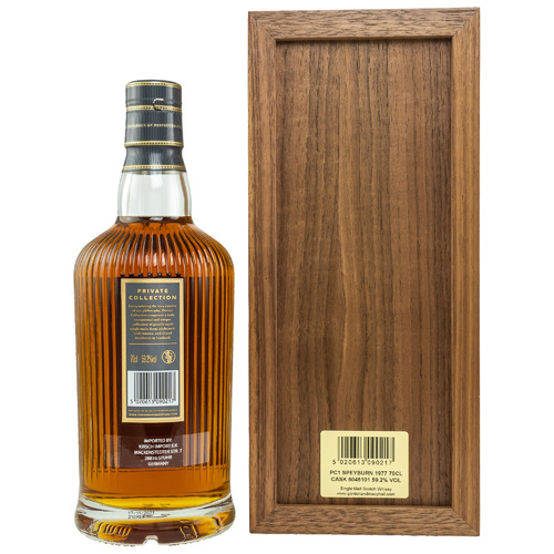 Speyburn 1977/2021 G&M PC Private Collection Cask #6045101
