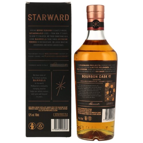 Starward 2018/2024 Bourbon Casks Release #2