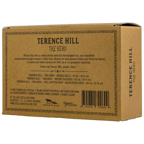 Terence Hill The Hero Tasting Box 3x0,05l