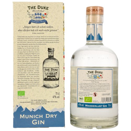 The Duke Wanderlust Dry Gin - in GP