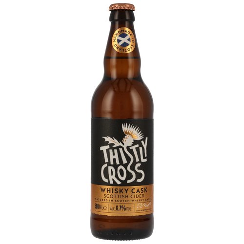 Thistly Cross - Whisky Cask Cider (MHD: 05/26) - leider z.Zt. ausverkauft - Nachschub Ende September