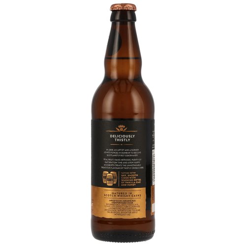 Thistly Cross - Whisky Cask Cider (MHD: 05/26) - leider z.Zt. ausverkauft - Nachschub Ende September