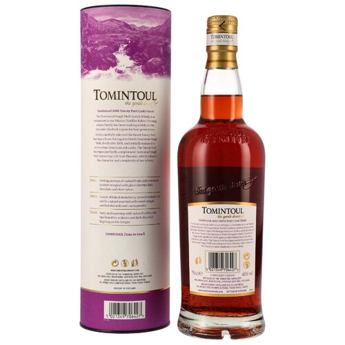 Tomintoul 2008 - 15 y.o. - Tawny Port Cask Finish