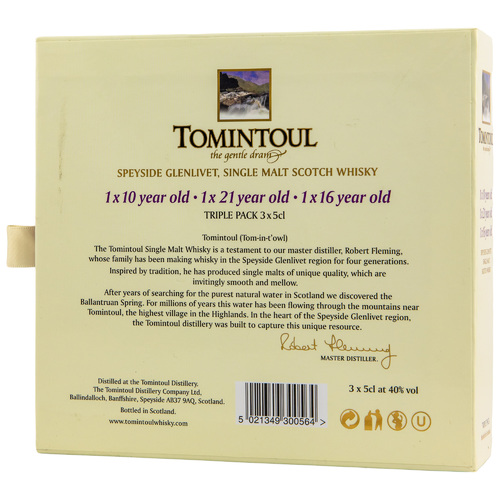 Tomintoul Collection 3 x 0,05
