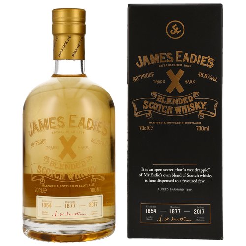 Trade Mark X Blended Scotch Whisky - James Eadie