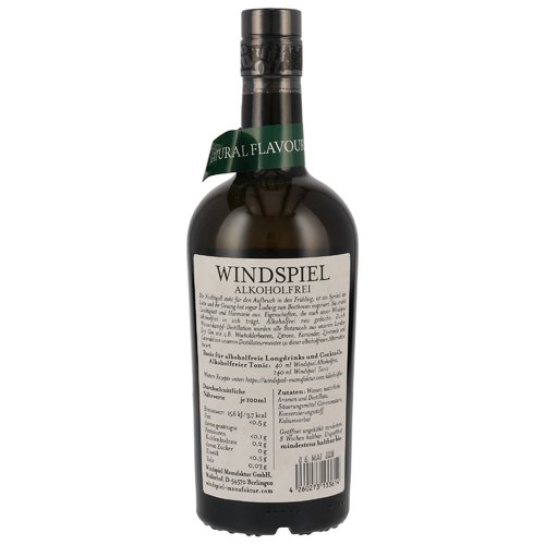 Windspiel Alkoholfrei MHD: 08/26