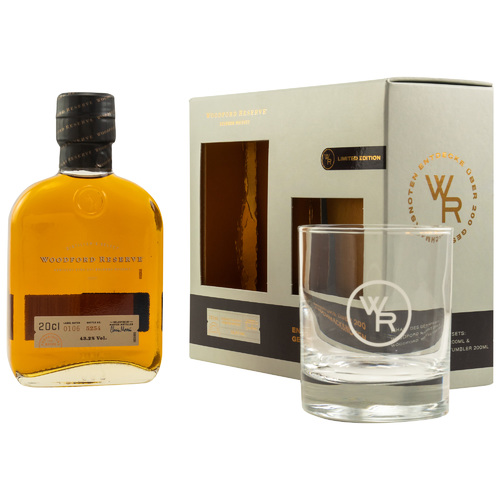 Woodford Reserve Distillers Select 200ml + Tumbler