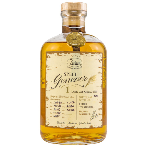 Zuidam Spelt Genever 1 y.o. - LITER