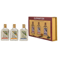 Elephant Gin Mini Tastingset 3x0,05l - neue Ausstattung