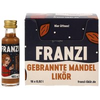 Franzi - Gebrannte Mandel - Miniaturbox - VPE: 16x0,02