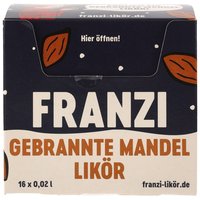 Franzi - Gebrannte Mandel - Miniaturbox - VPE: 16x0,02