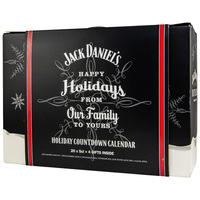 Jack Daniels Adventskalender 20 x5cl + 4 Gläser