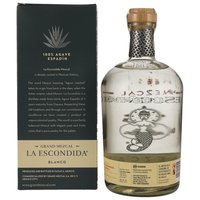 La Escondida Mezcal Artesanal Blanco Neue Ausstattung