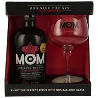 Mom God save the Gin - Royal Smoothness mit Glas