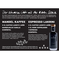 Nork Kaffee-Lakritz Postkarte