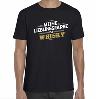 T-Shirt Meine Lieblingsfarbe ist Whisky - L