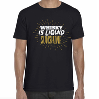T-Shirt Whisky is liquid Sunshine - 2XL